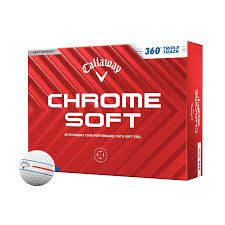 Callaway Chrome Soft 360 Triple Track White Golf Balls